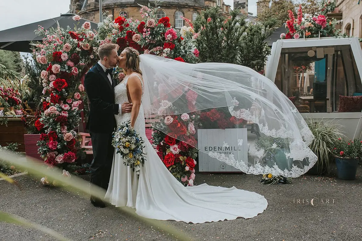 Bride and Groom Wedding Cool Venues