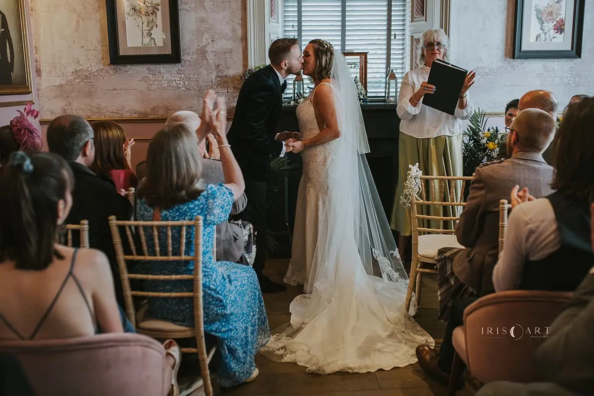 Unique Wedding Venues Bridge and Groom Getting Married