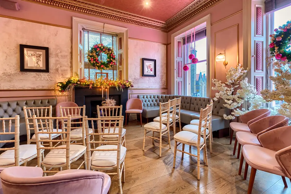 Wine and Dine Weddings at McLarens on the Corner in Edinburgh