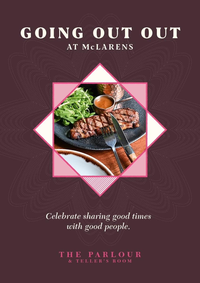 McLarens on the Corner Parlour & Tellers Room Restaurant Book Here