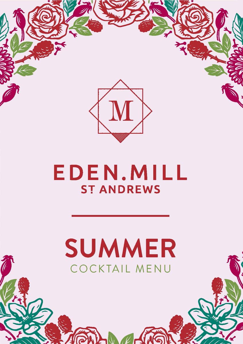 Eden Mill Summer Cocktail Menu at McLarens on the Corner